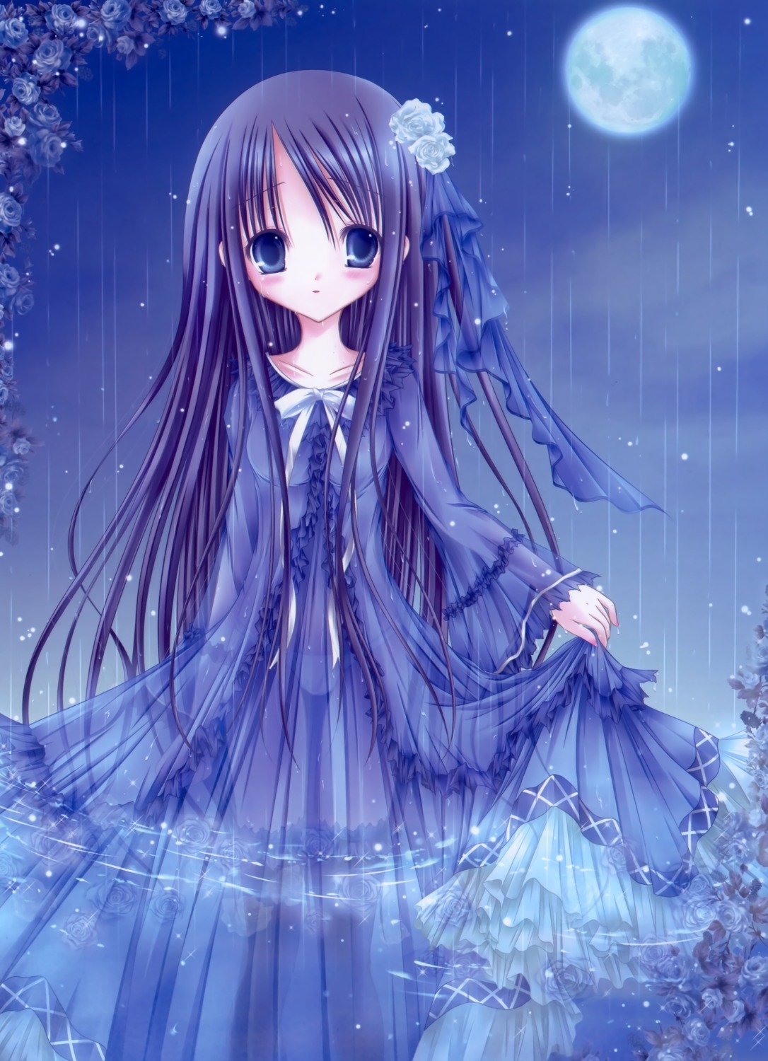 albion_sin dress lolita_fashion mubi_alice pantsu see_through thighhighs