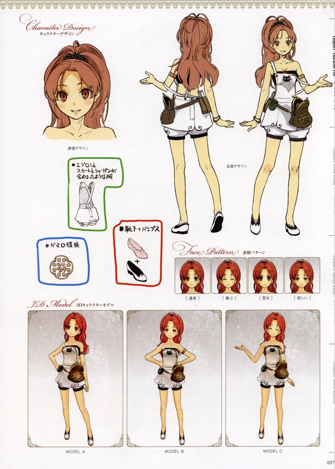 atelier atelier_ayesha character_design cleavage expression hidari merietta_muir