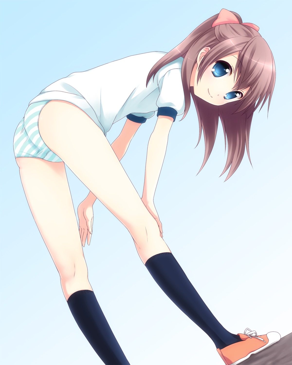 ass gym_uniform pantsu shimapan usashiro_mani