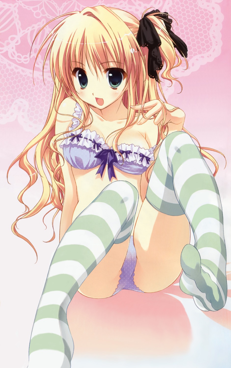 bra pantsu photoshop ryohka thighhighs