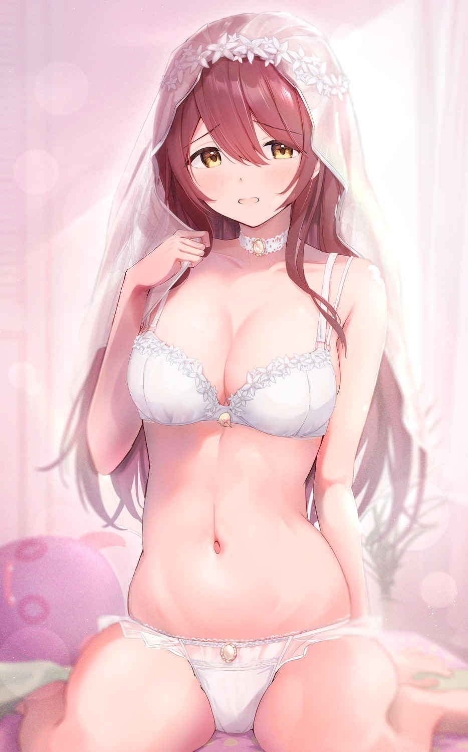 bra fujinomiya_reicho lingerie oosaki_tenka pantsu the_idolm@ster the_idolm@ster_shiny_colors