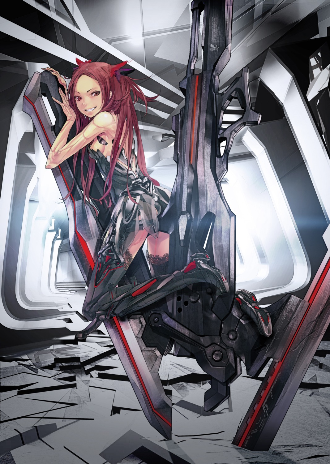 animal_ears ass beatless heels mecha_musume redjuice thighhighs