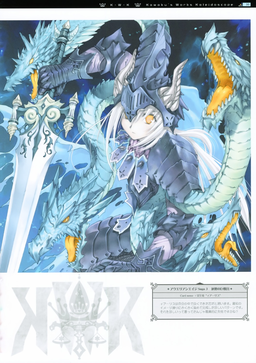 aquarian_age armor kawaku monster_girl sword