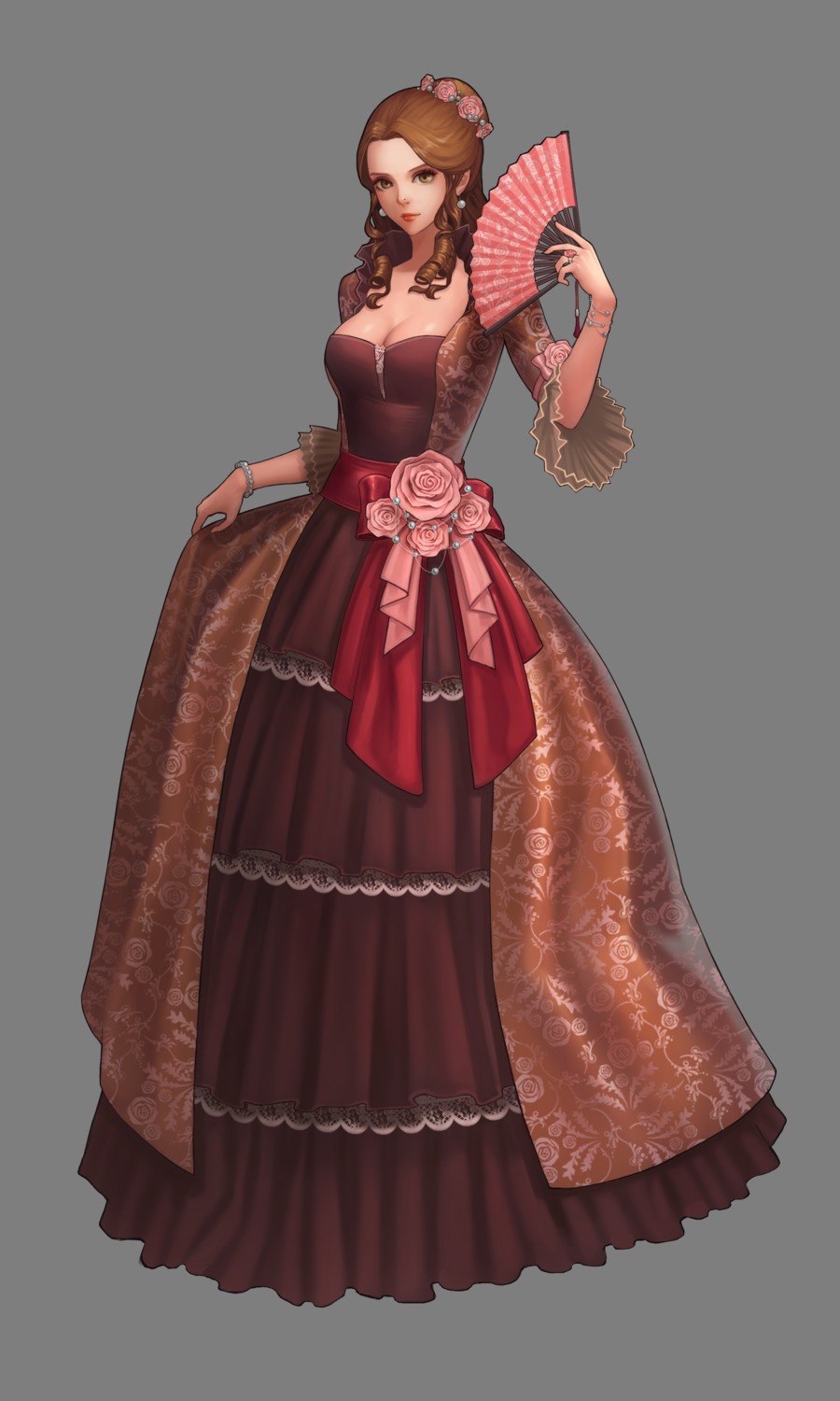 black_survival cleavage dress tagme transparent_png