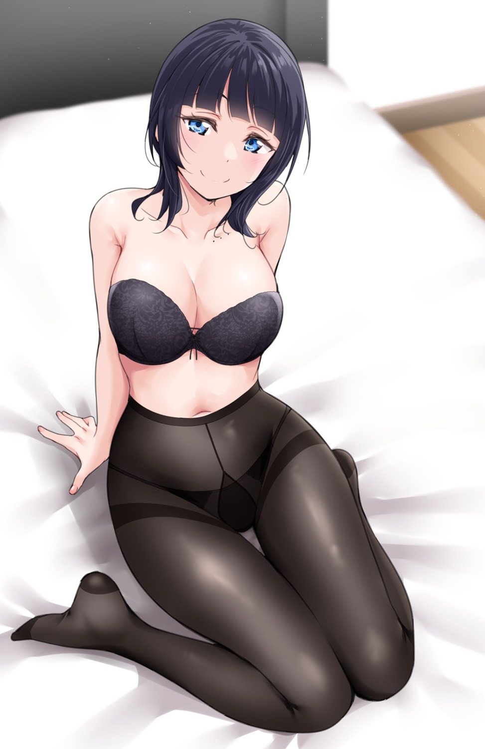 asaka_karin bra love_live!_nijigasaki_high_school_idol_club pantsu pantyhose yopparai_oni