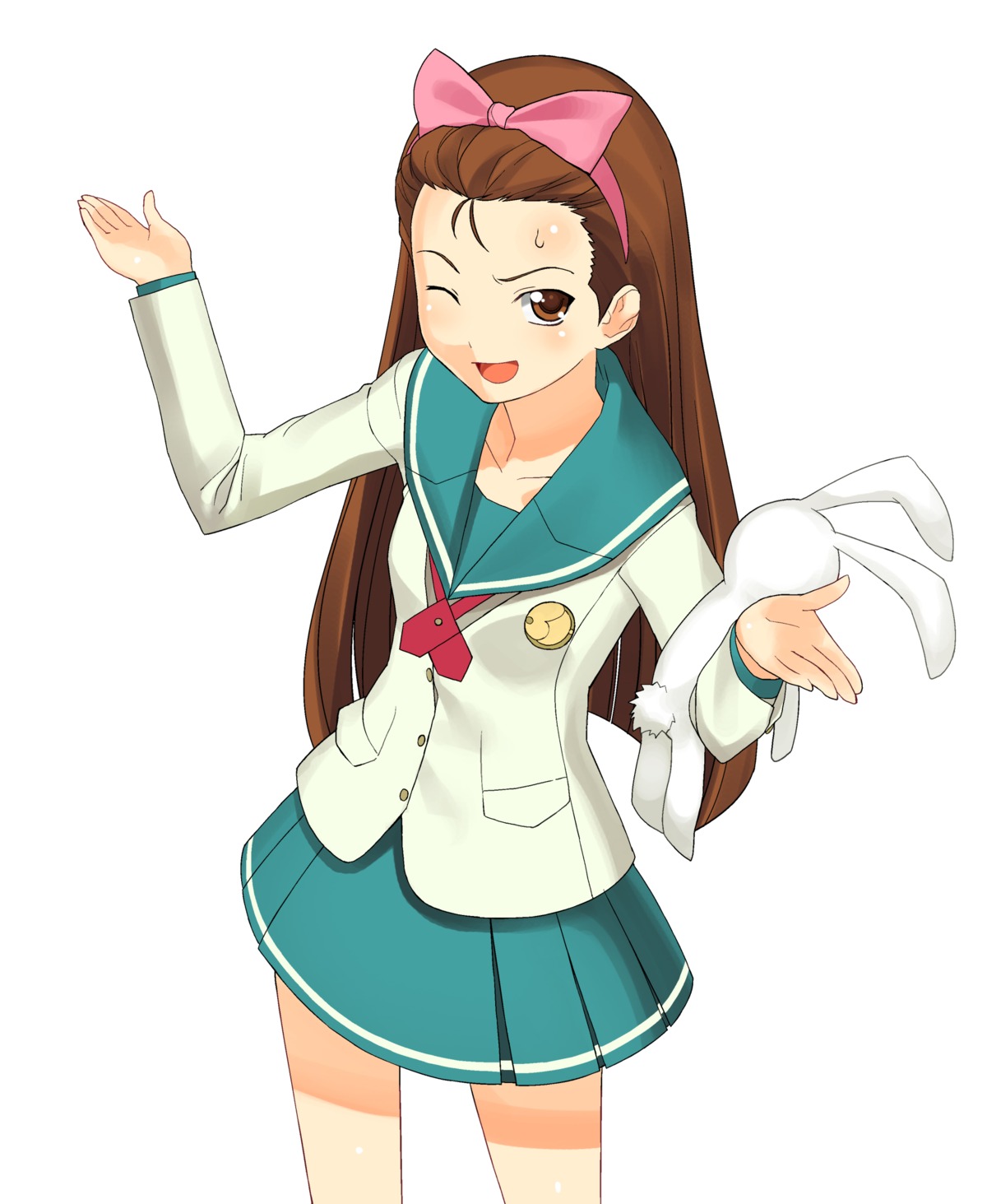 a1 initial-g minase_iori seifuku the_idolm@ster xenoglossia