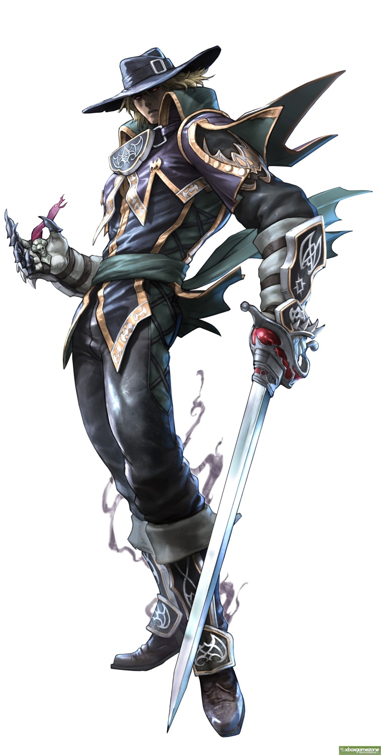 kawano_takuji male raphael_sorel soul_calibur soul_calibur_v sword watermark