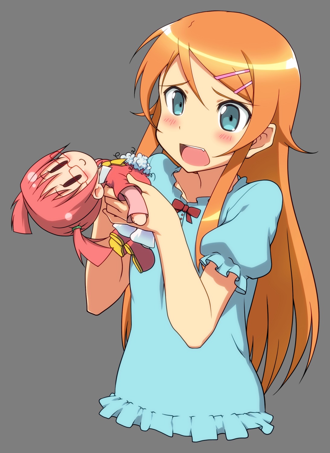 kousaka_kirino mascot-chan ore_no_imouto_ga_konnani_kawaii_wake_ga_nai toni transparent_png