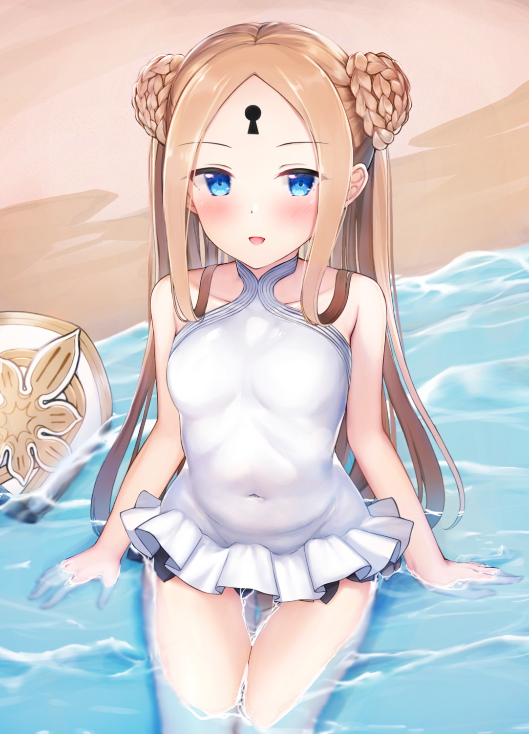 abigail_williams_(fate) benedia fate/grand_order swimsuits wet