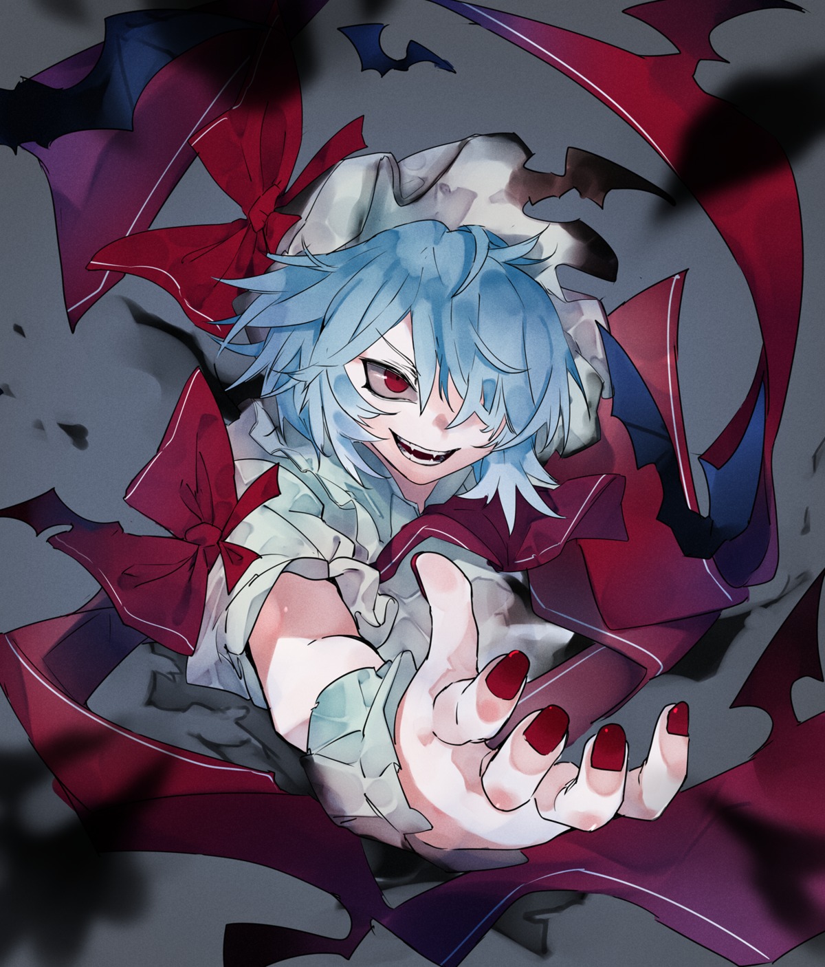 ikurauni remilia_scarlet touhou wings