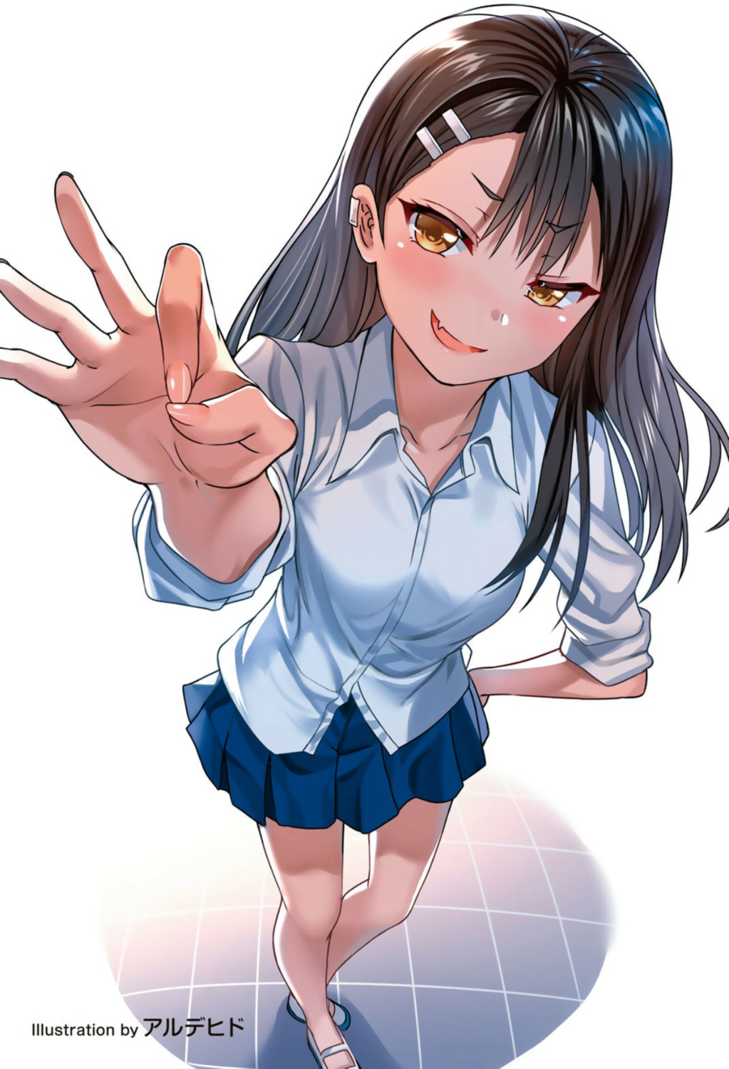 arudehido ijiranaide_nagatoro-san nagatoro_hayase seifuku