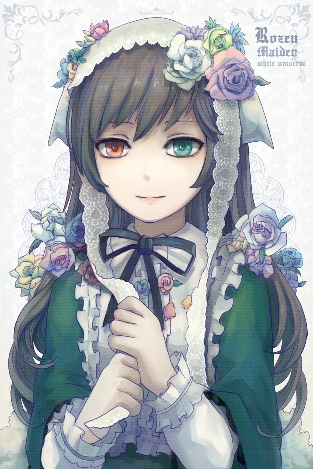 aoiakamaou heterochromia rozen_maiden suiseiseki