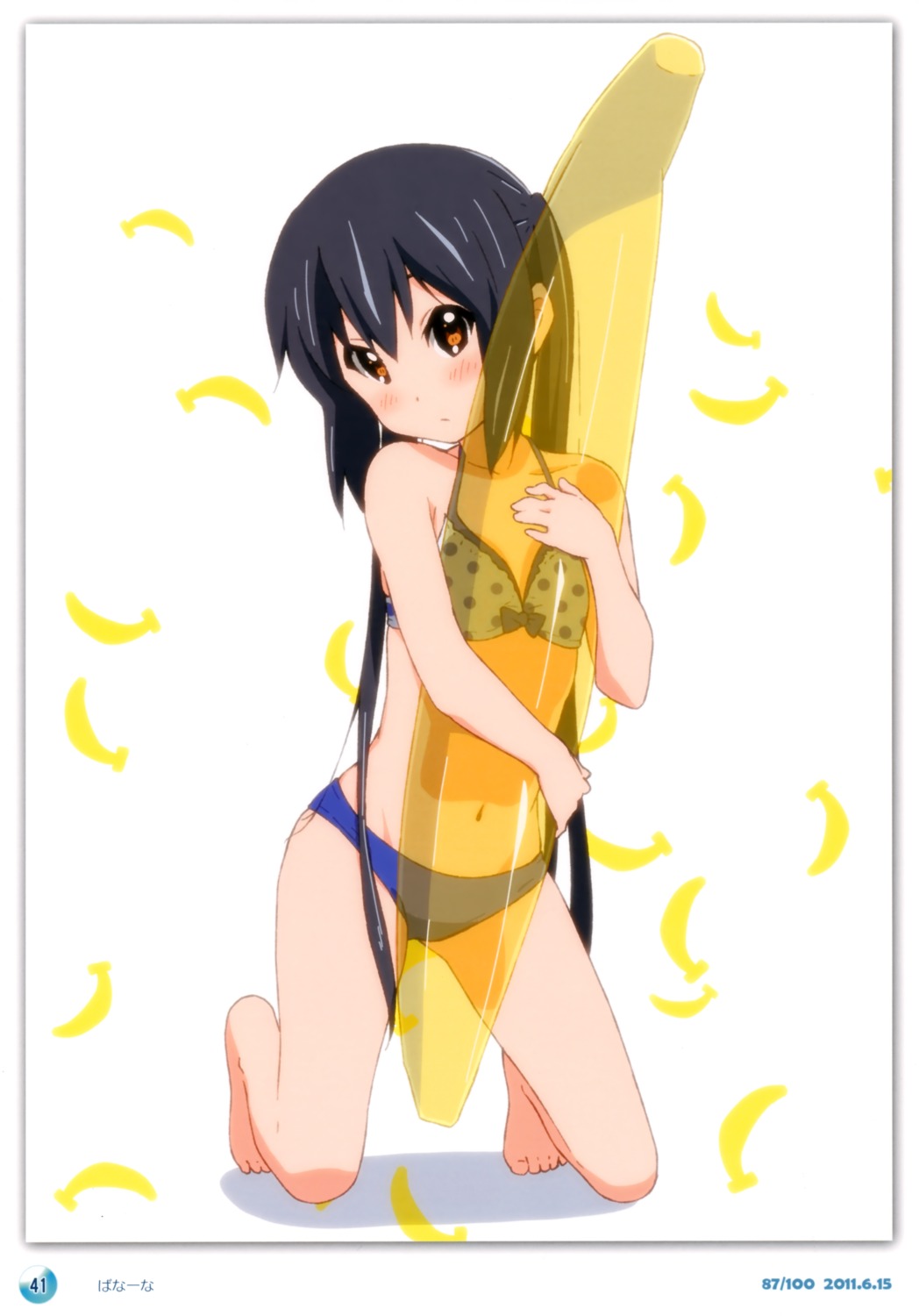 bikini errant k-on! nakano_azusa singerly swimsuits