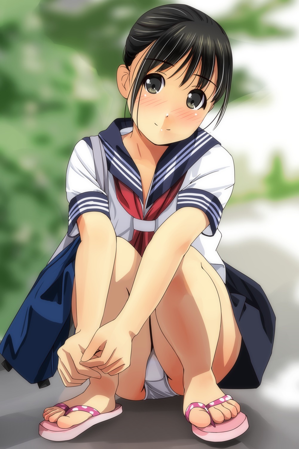 loli matsunaga_kouyou pantsu seifuku