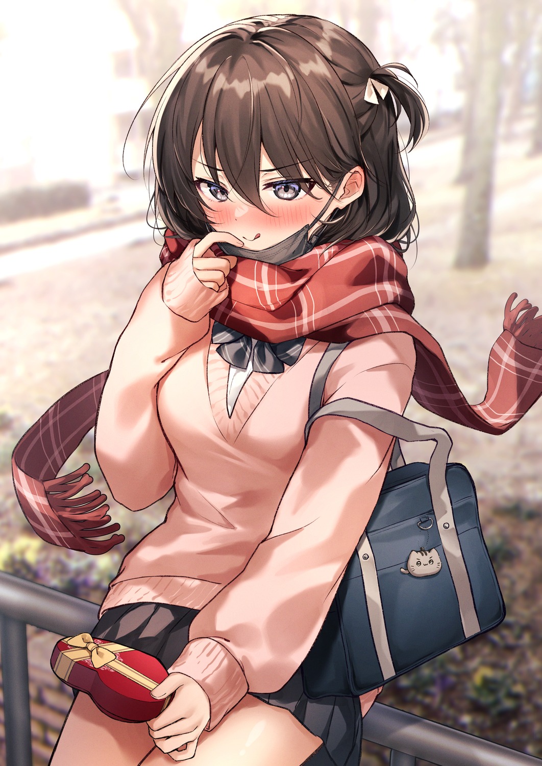 gyozanuko seifuku sweater valentine