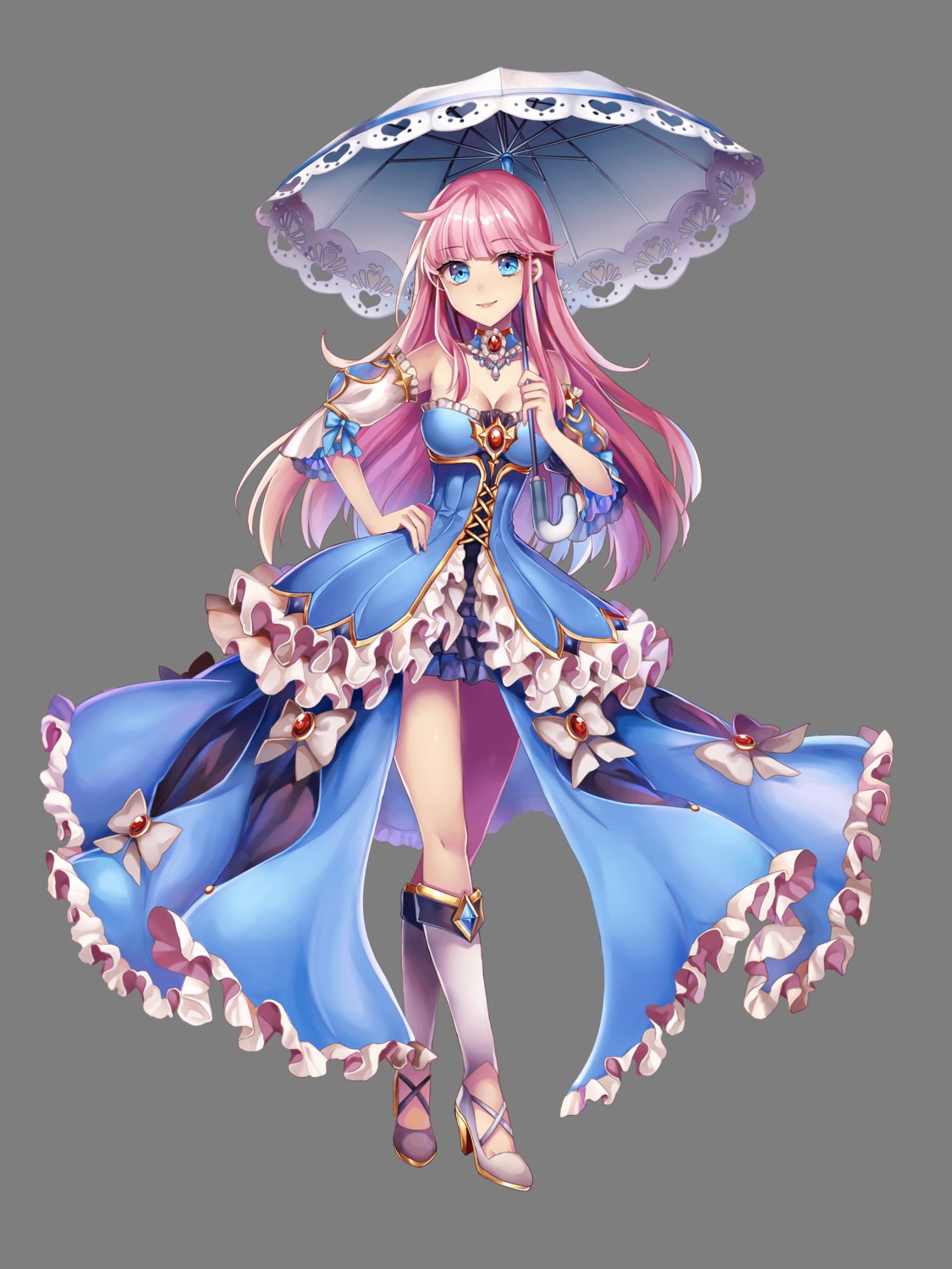 cleavage dress grentoria heels tagme transparent_png umbrella