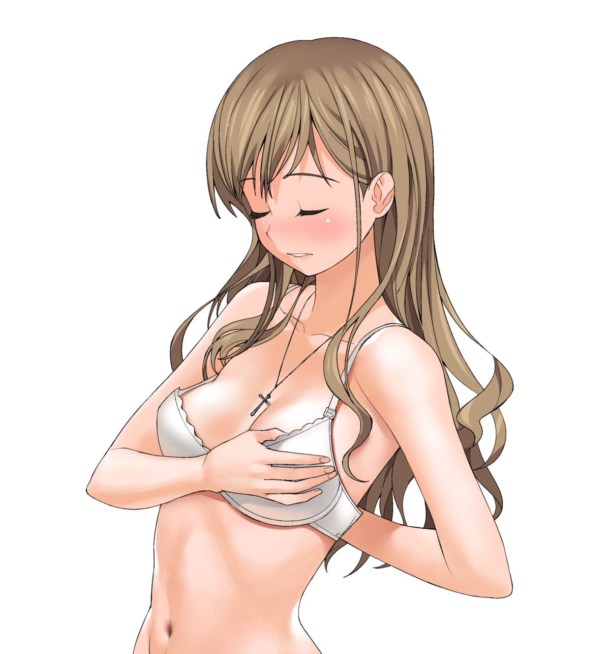a1 bra initial-g maria-sama_ga_miteru toudou_shimako undressing