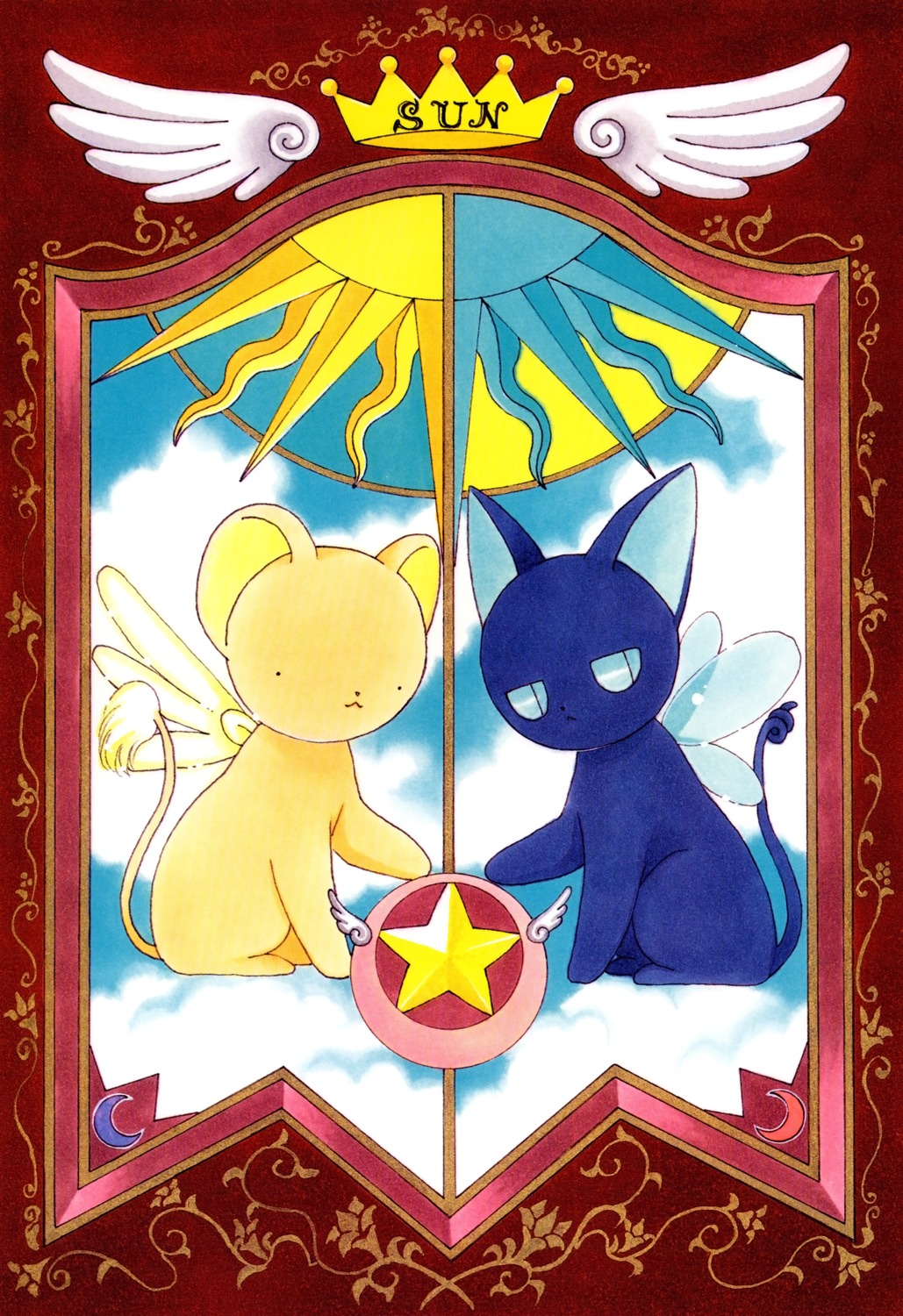 card_captor_sakura clamp kerberos spinel_sun