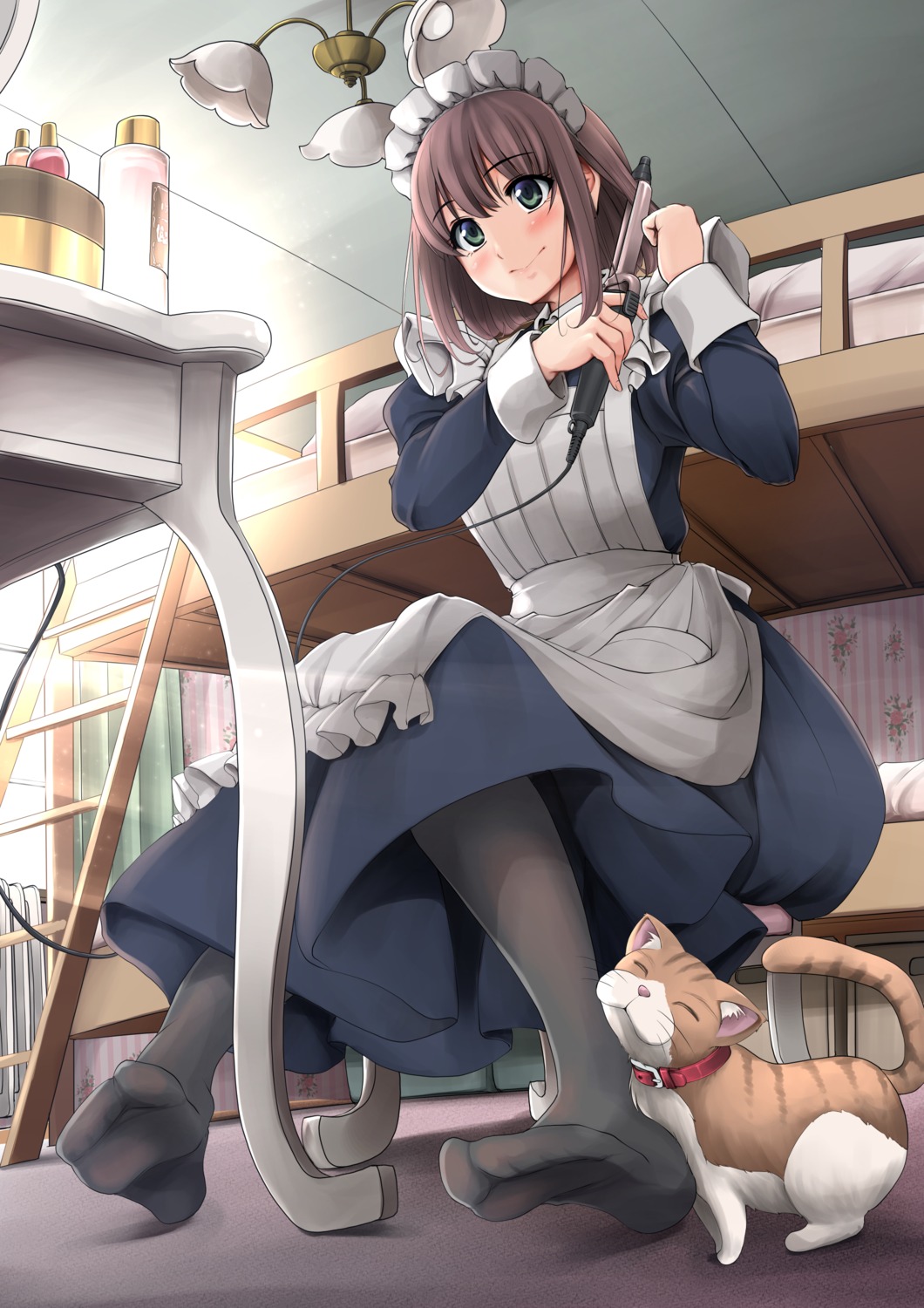 arekishi_raiho feet maid neko