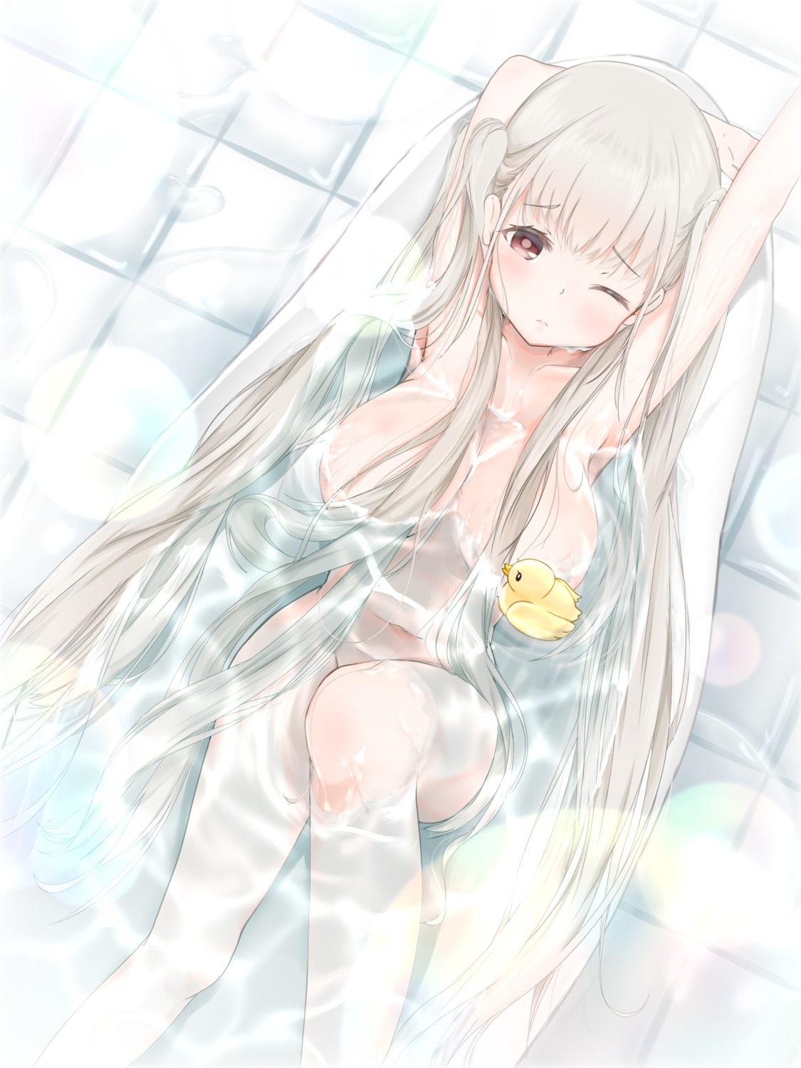 azur_lane bathing formidable_(azur_lane) naked nissi wet