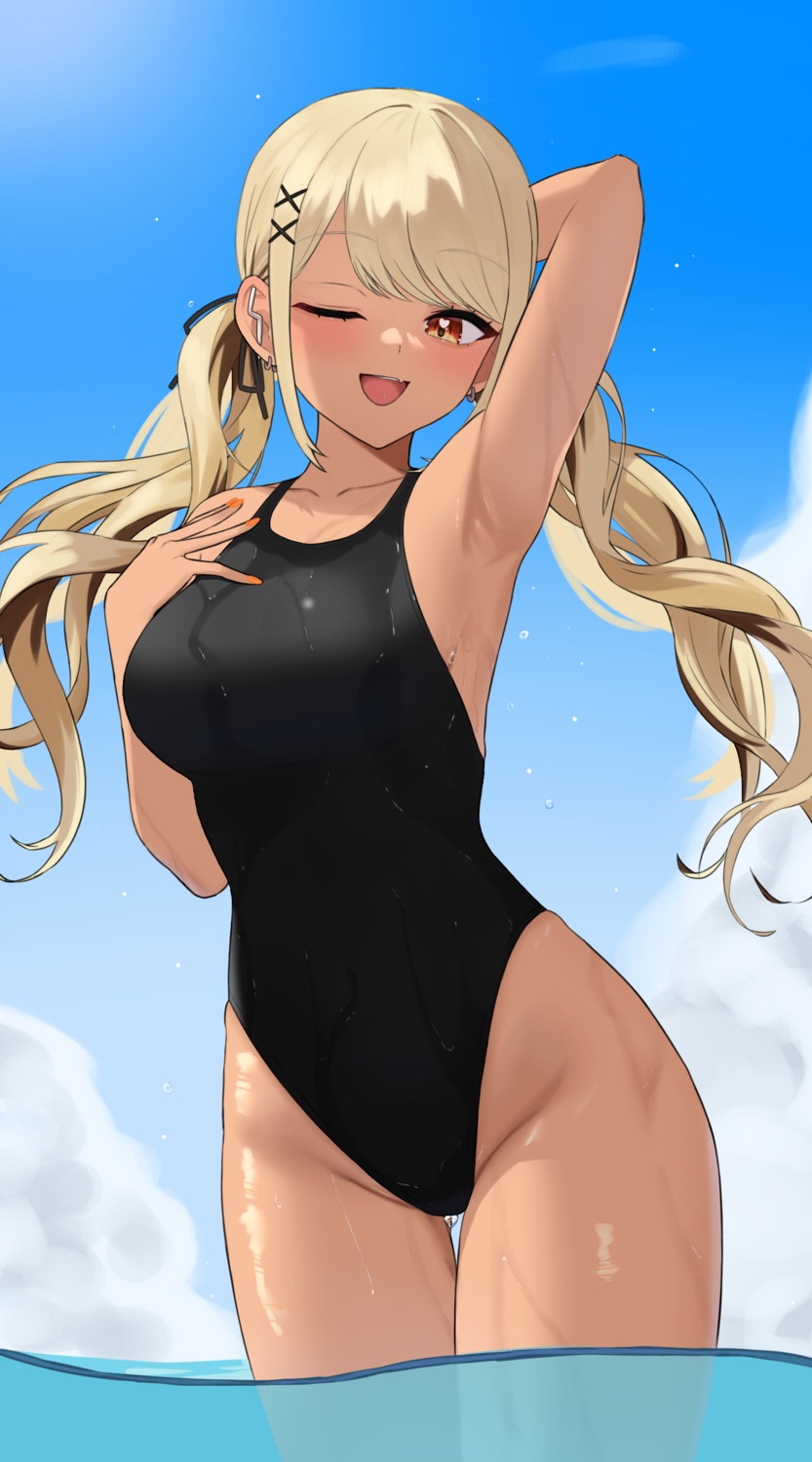 4kebidayo kaminari_qpi swimsuits vspo! wet