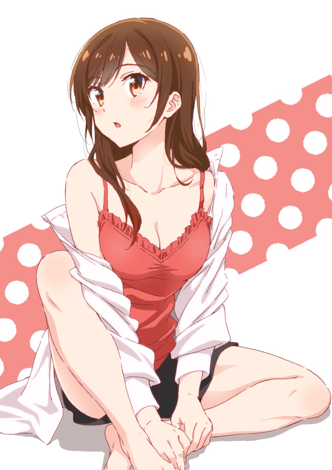 cleavage ichinose_chizuru kanojo_okarishimasu nakamura_kou wardrobe_malfunction