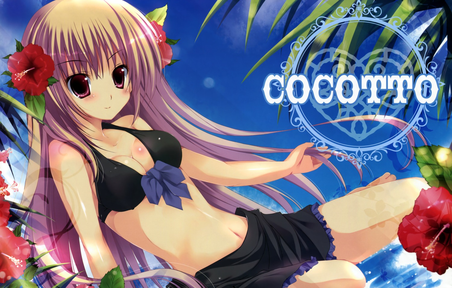 bikini cleavage cocotto mizusawa_mimori swimsuits