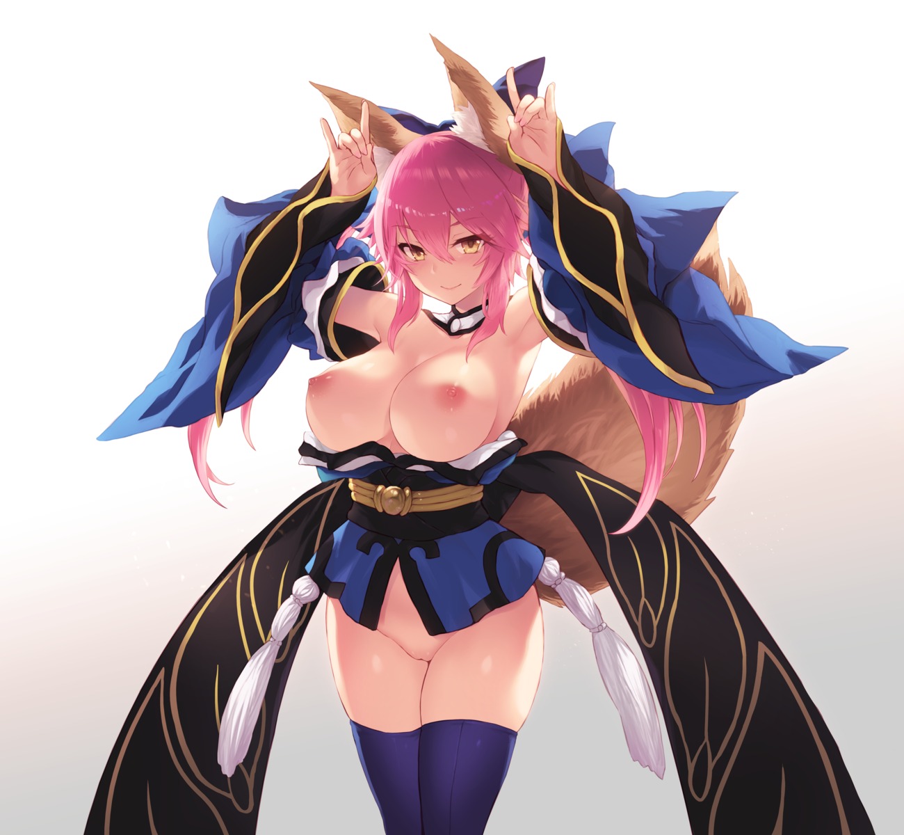 Tamamo no mae fate hentai фото 115