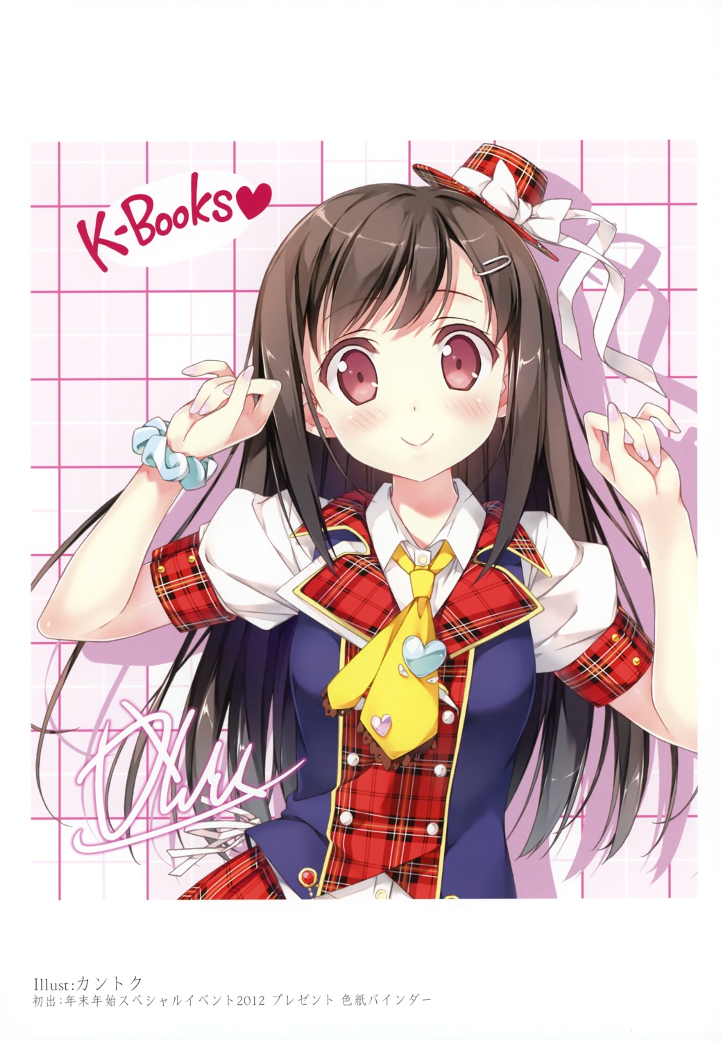 autographed k-books kantoku