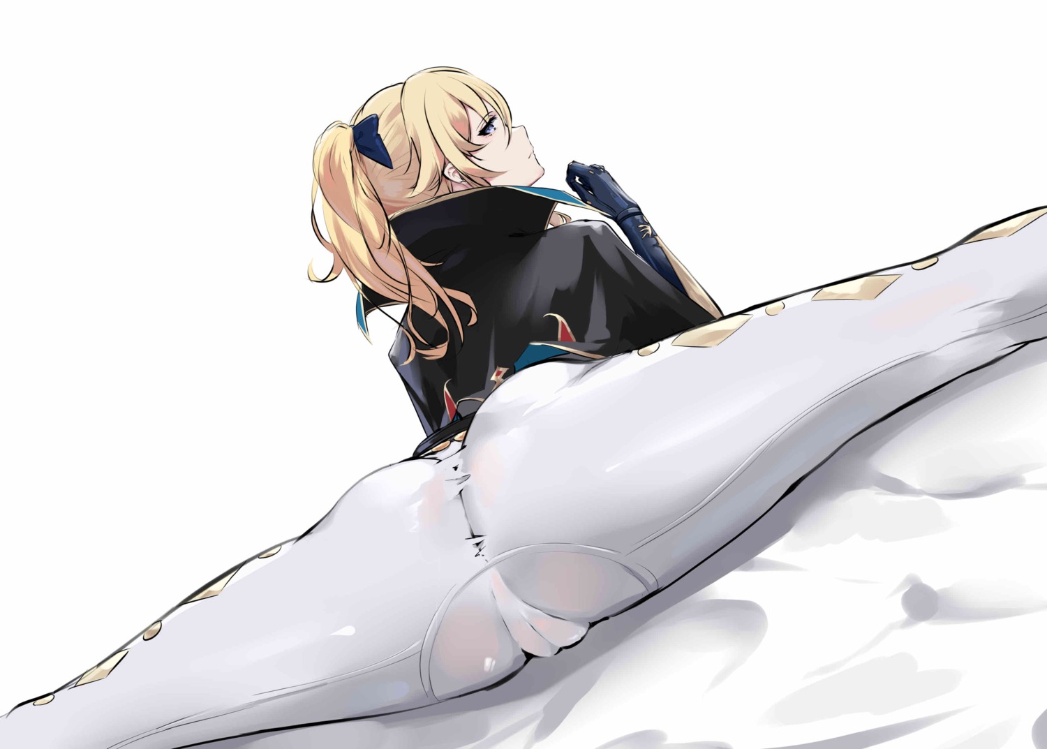 ass cameltoe genshin_impact jean_(genshin_impact) jpeg_artifacts pantyhose tagme