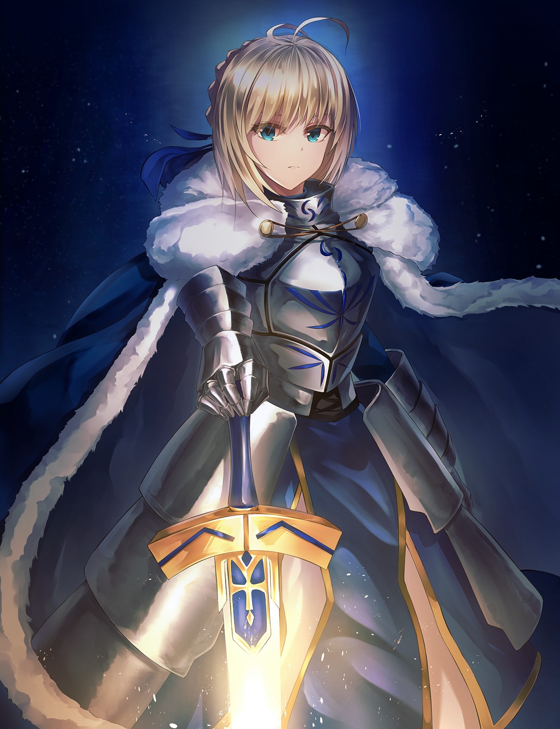 armor beta dress fate/stay_night saber sword