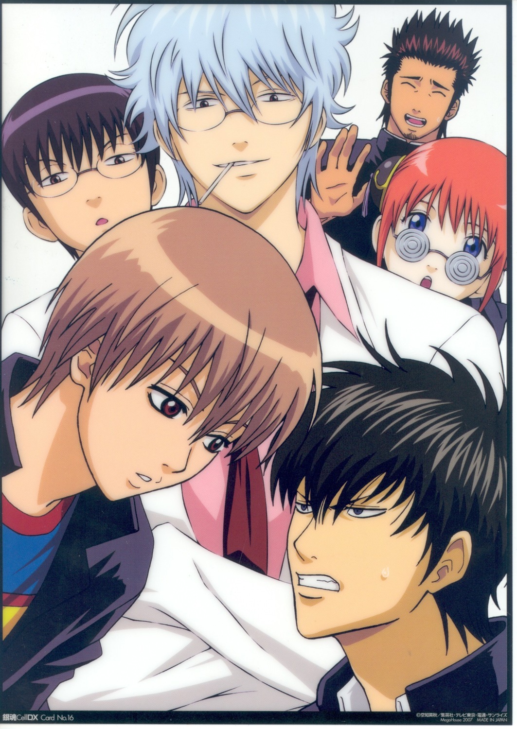 gintama hijikata_toushirou kagura kondou_isao okita_sougo sakata_gintoki shimura_shinpachi