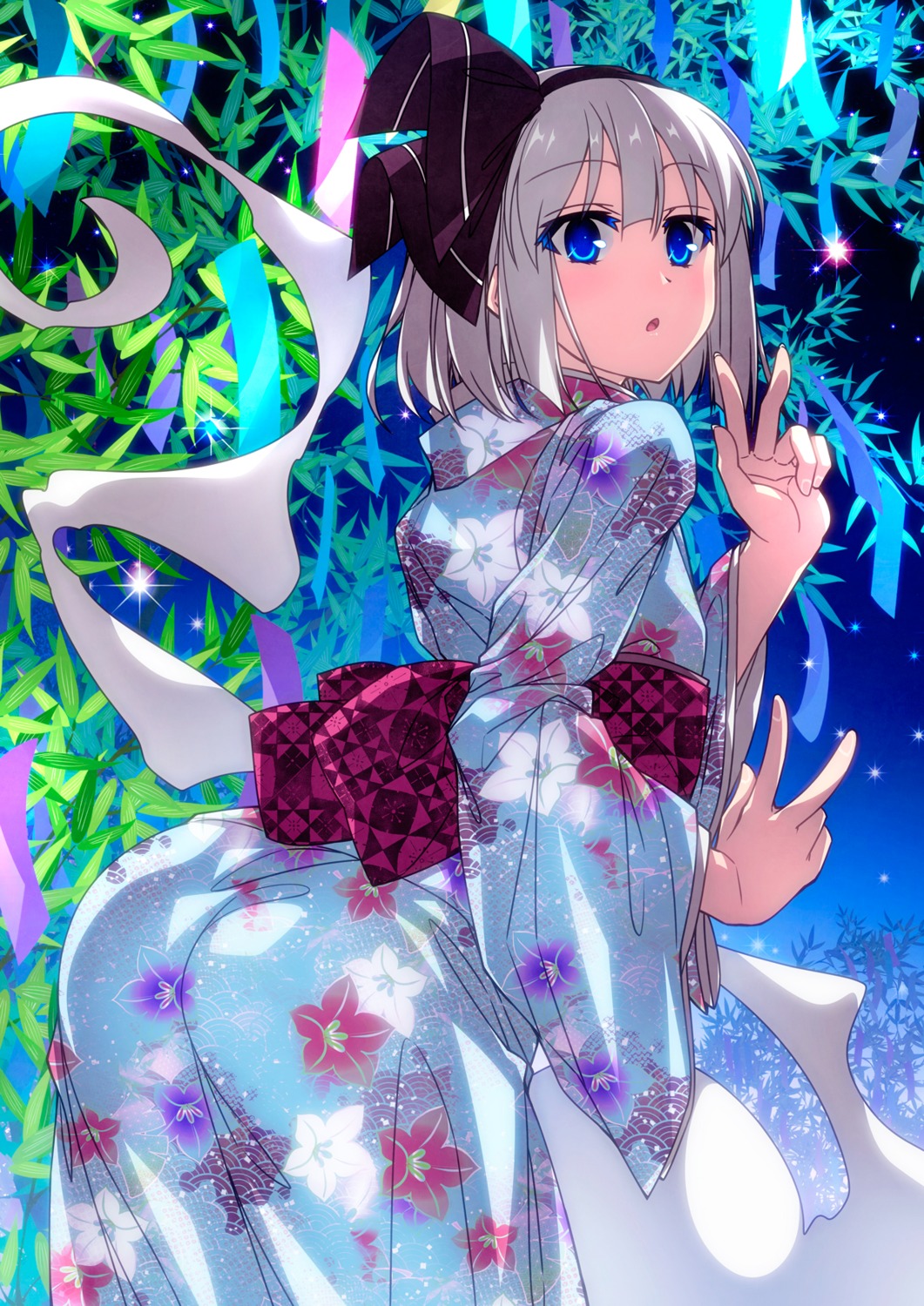 ass konpaku_youmu myon sazanami_mio touhou yukata