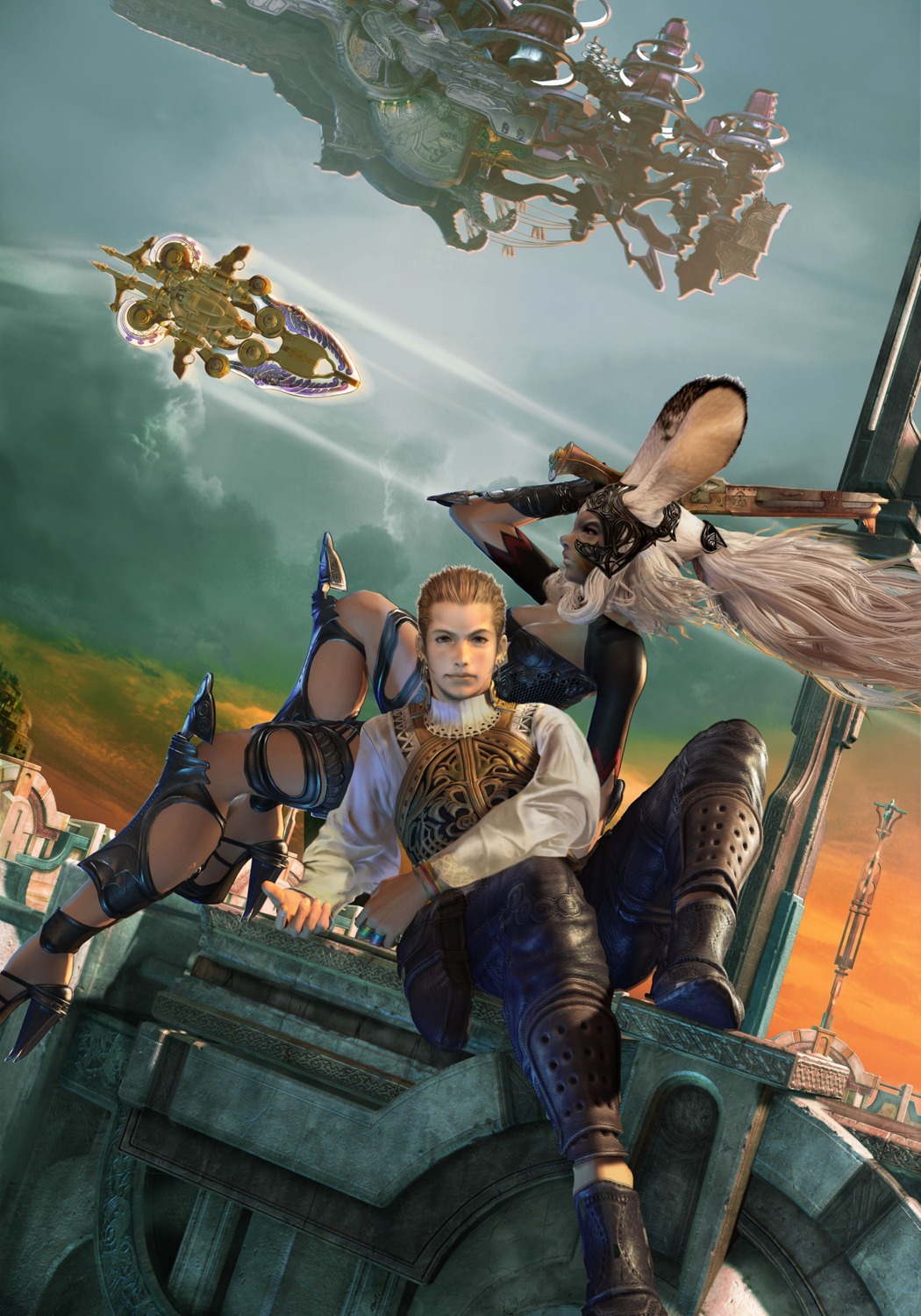 balthier final_fantasy final_fantasy_xii fran