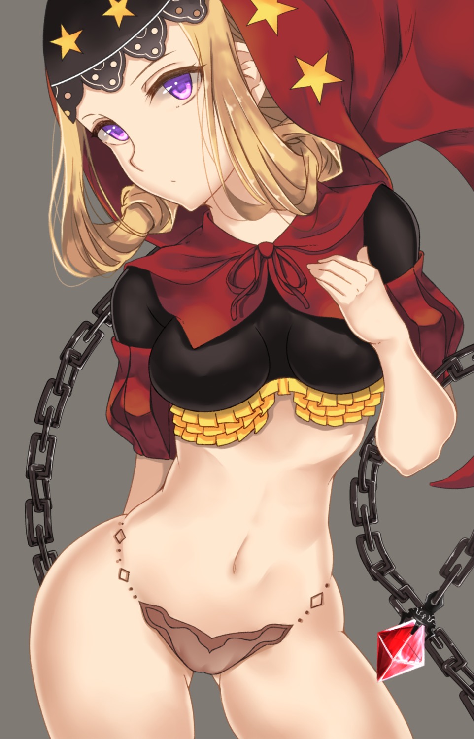 cameltoe odin_sphere pantsu saito_(artist) see_through velvet