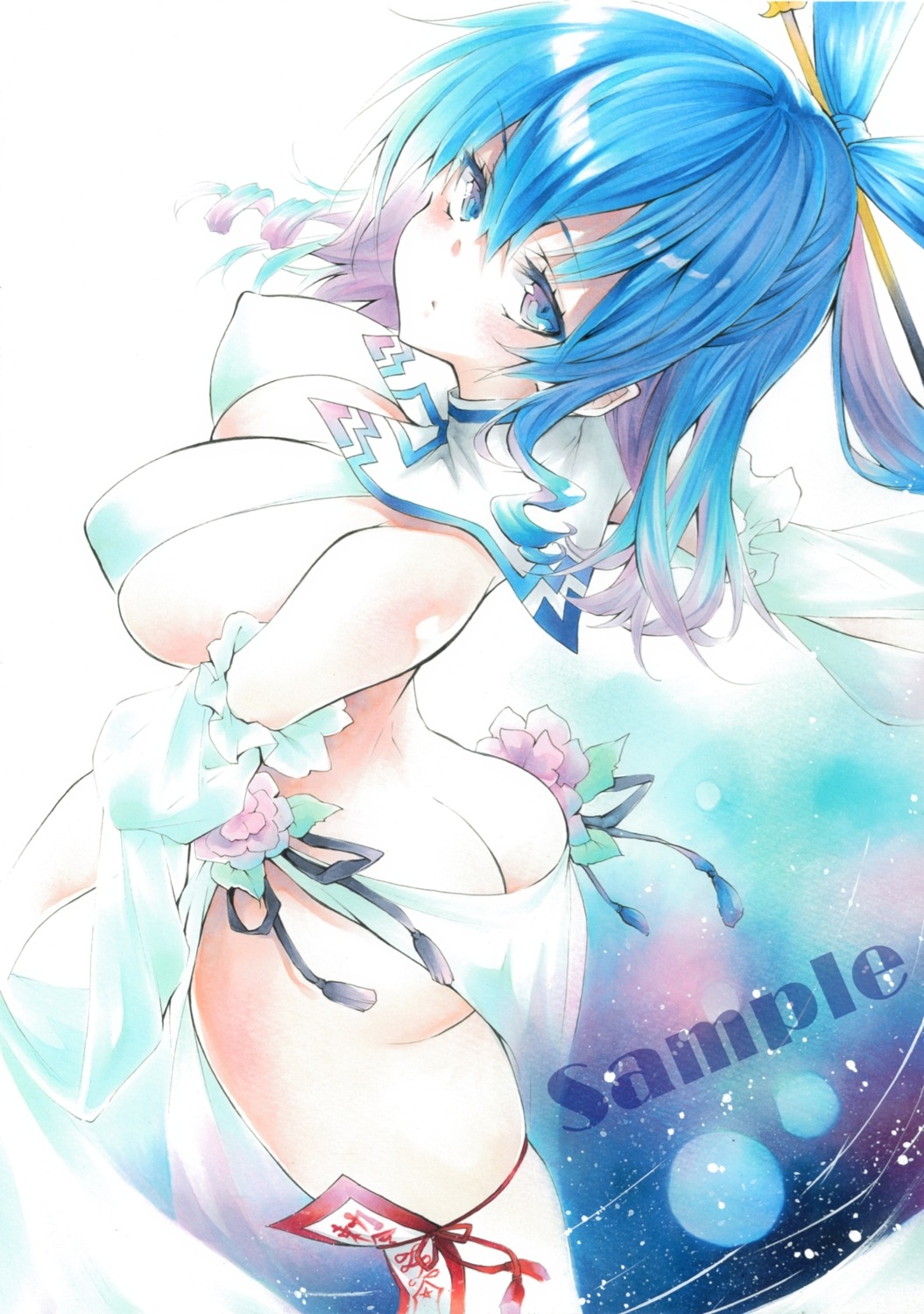 arim0k0 ass erect_nipples kaku_seiga no_bra nopan sample touhou