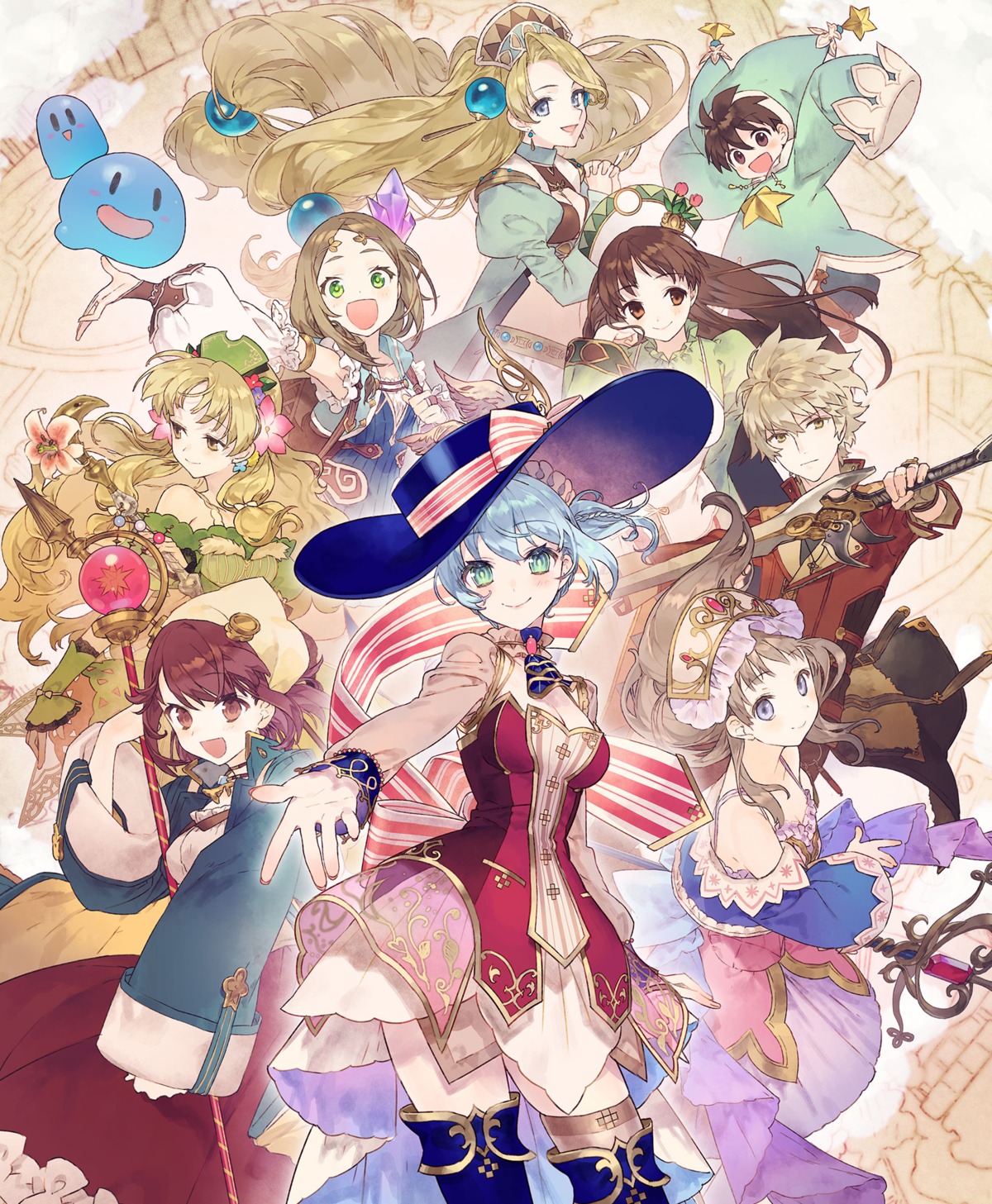 atelier atelier_ayesha atelier_escha_&_logy atelier_firis atelier_marie atelier_nelke atelier_sophie atelier_totori atelier_viorate ayesha_altugle dress firis_mistlud koei_tecmo logix_ficsario marlone nelke_von_lustern noco sophie_neuenmuller sword thighhighs totooria_helmold viorate_platane weapon