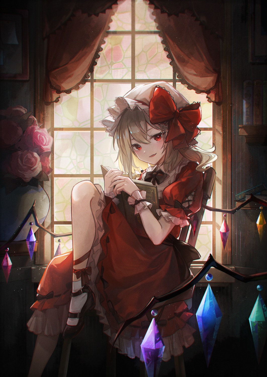 dress flandre_scarlet kyusoukyu lolita_fashion touhou wings