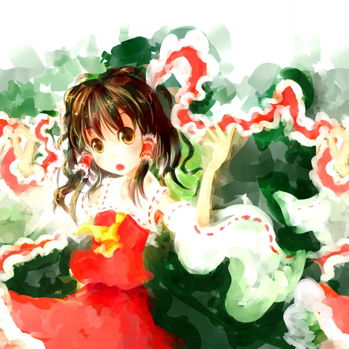 hakurei_reimu sakana_(packetsjp) touhou