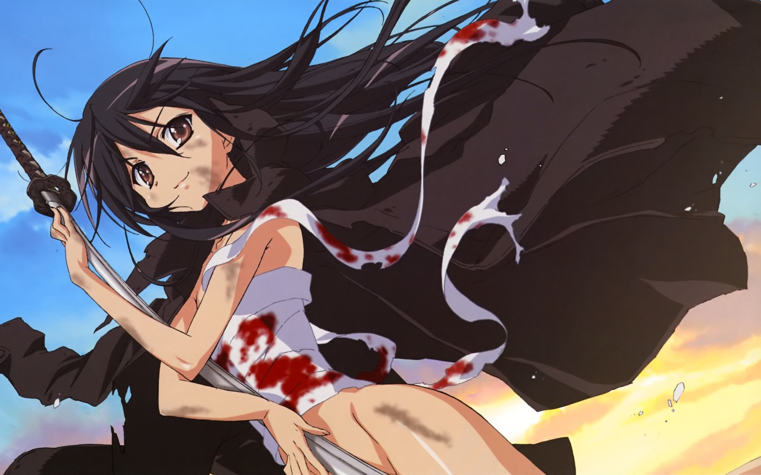 bandages blood hasegawa_shinya nopan shakugan_no_shana shana