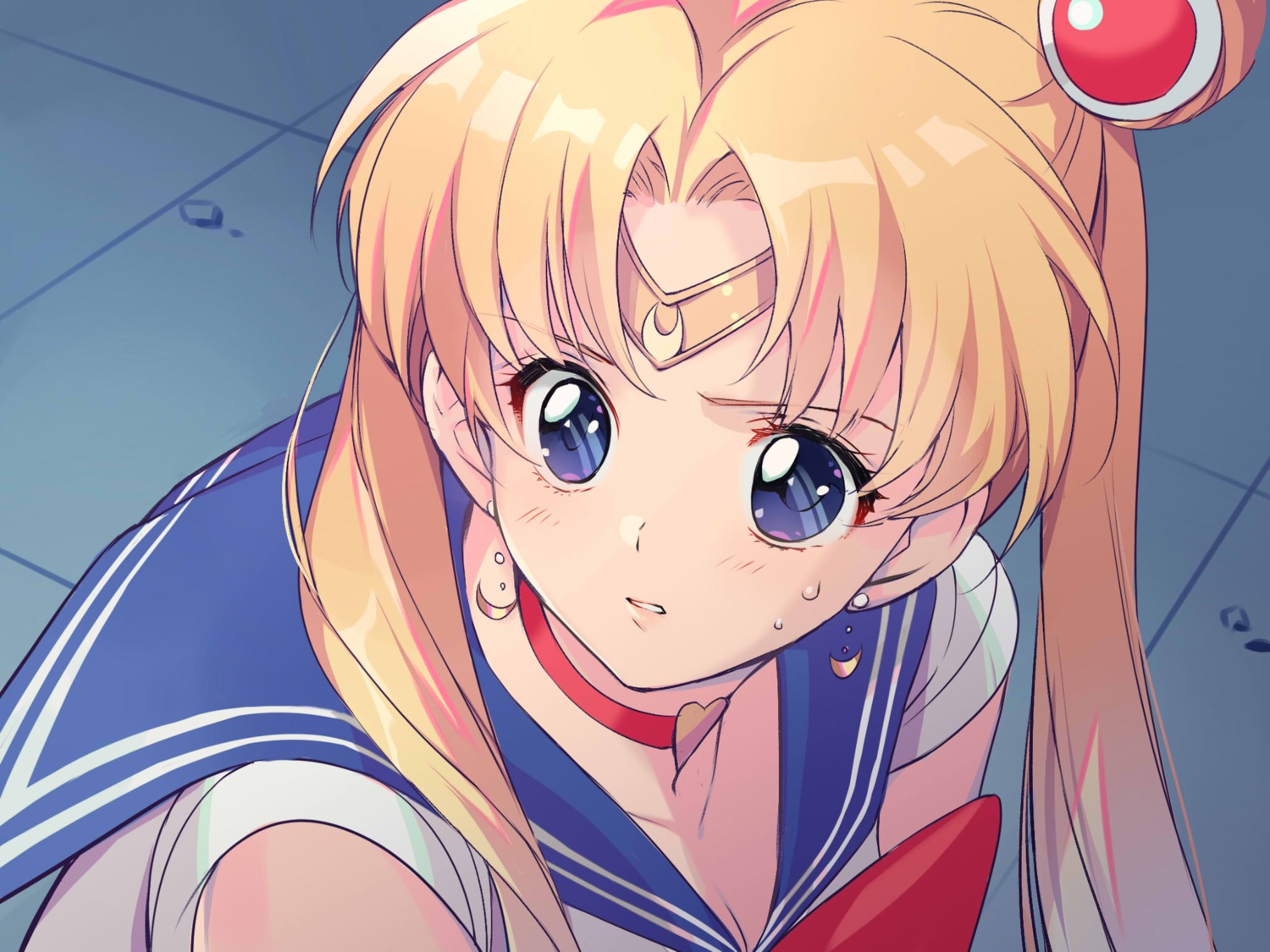 cleavage gin_(oyoyo) sailor_moon seifuku tsukino_usagi