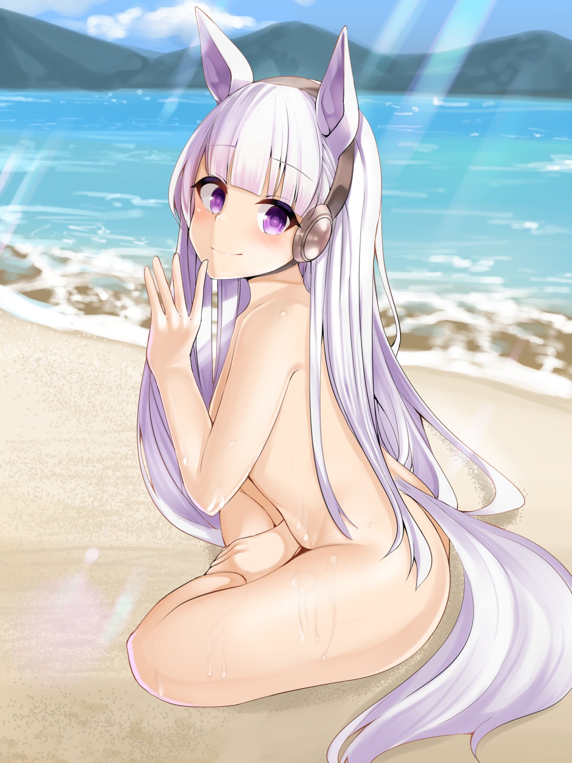 animal_ears gold_ship_(umamusume) naked tail tokuya uma_musume_pretty_derby wet