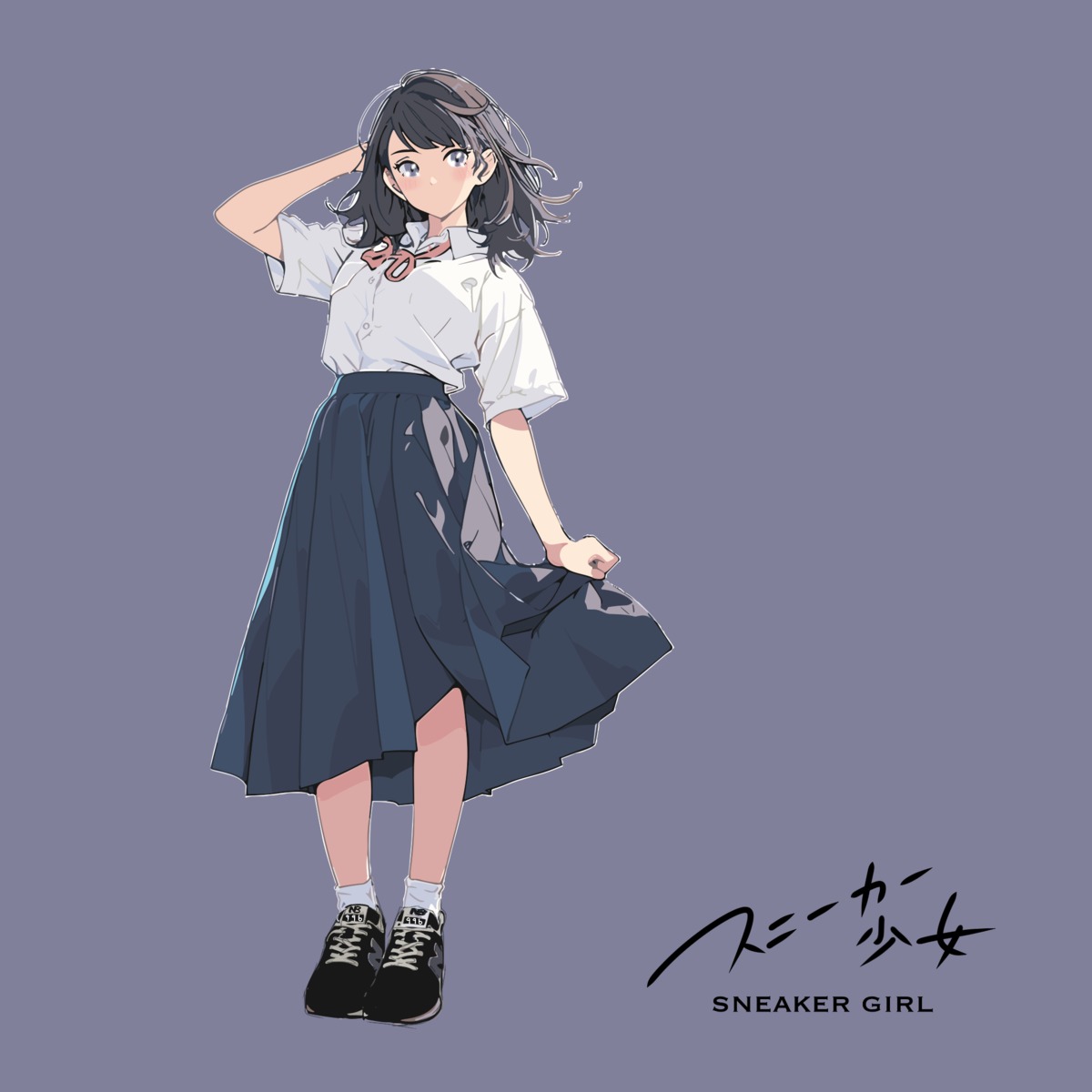 haluchilu seifuku skirt_lift