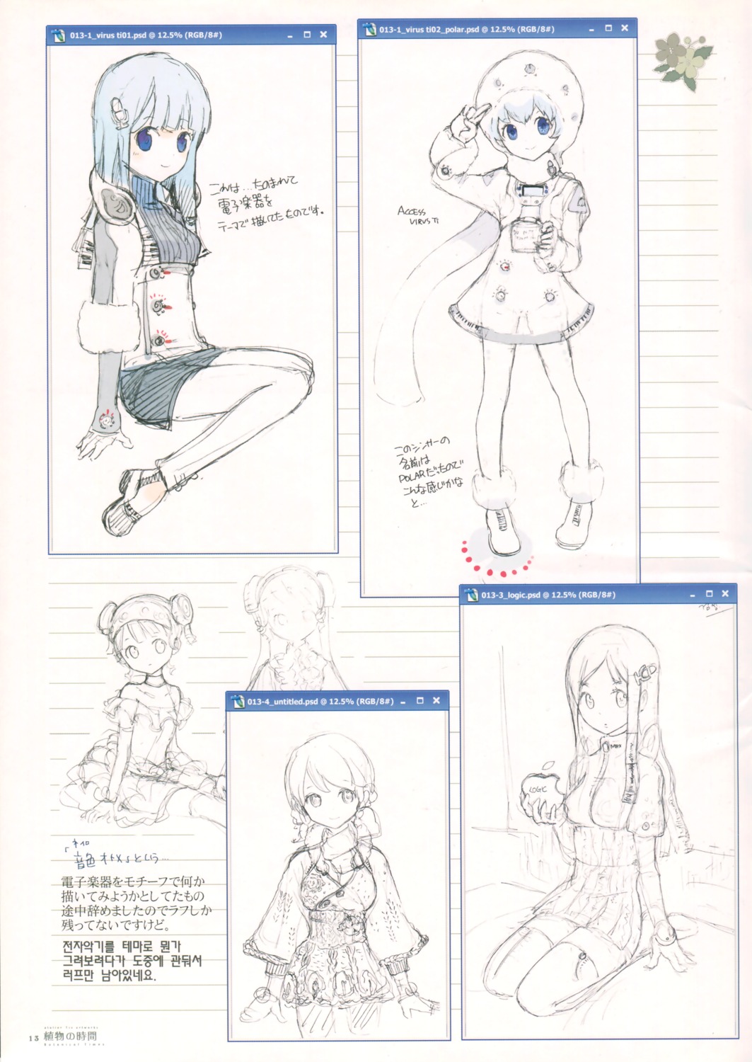 atelier_tiv_artworks sketch thighhighs tiv