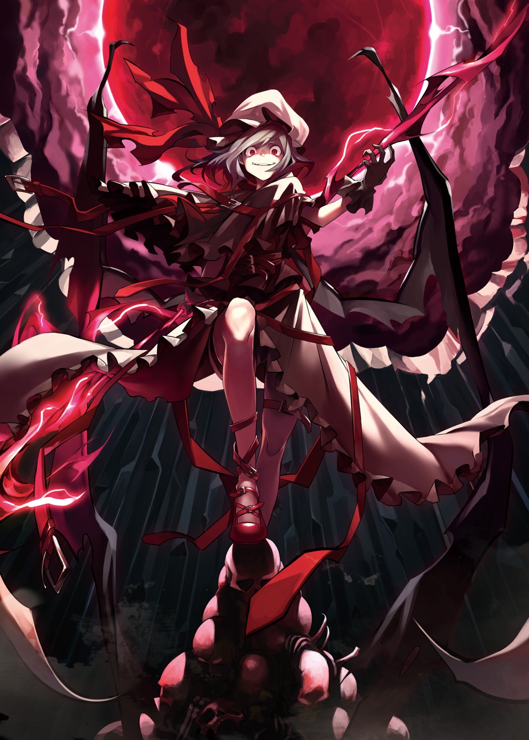 azuki_(azuki-taste) remilia_scarlet touhou wings