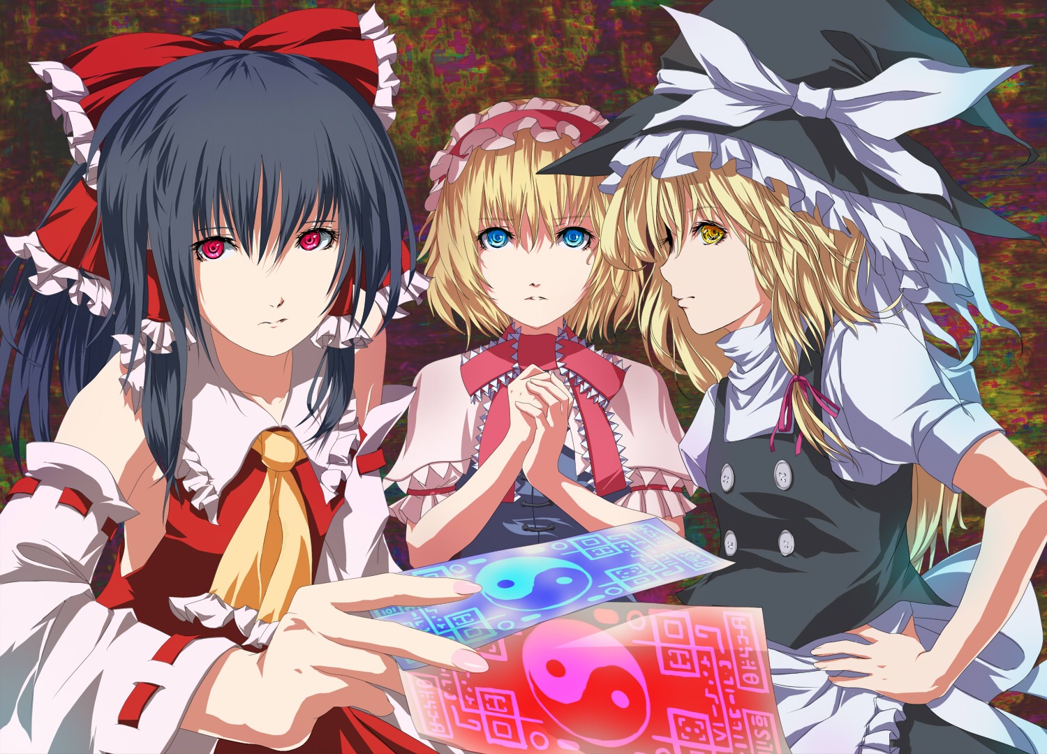 alice_margatroid fuji_hyorone hakurei_reimu kirisame_marisa touhou