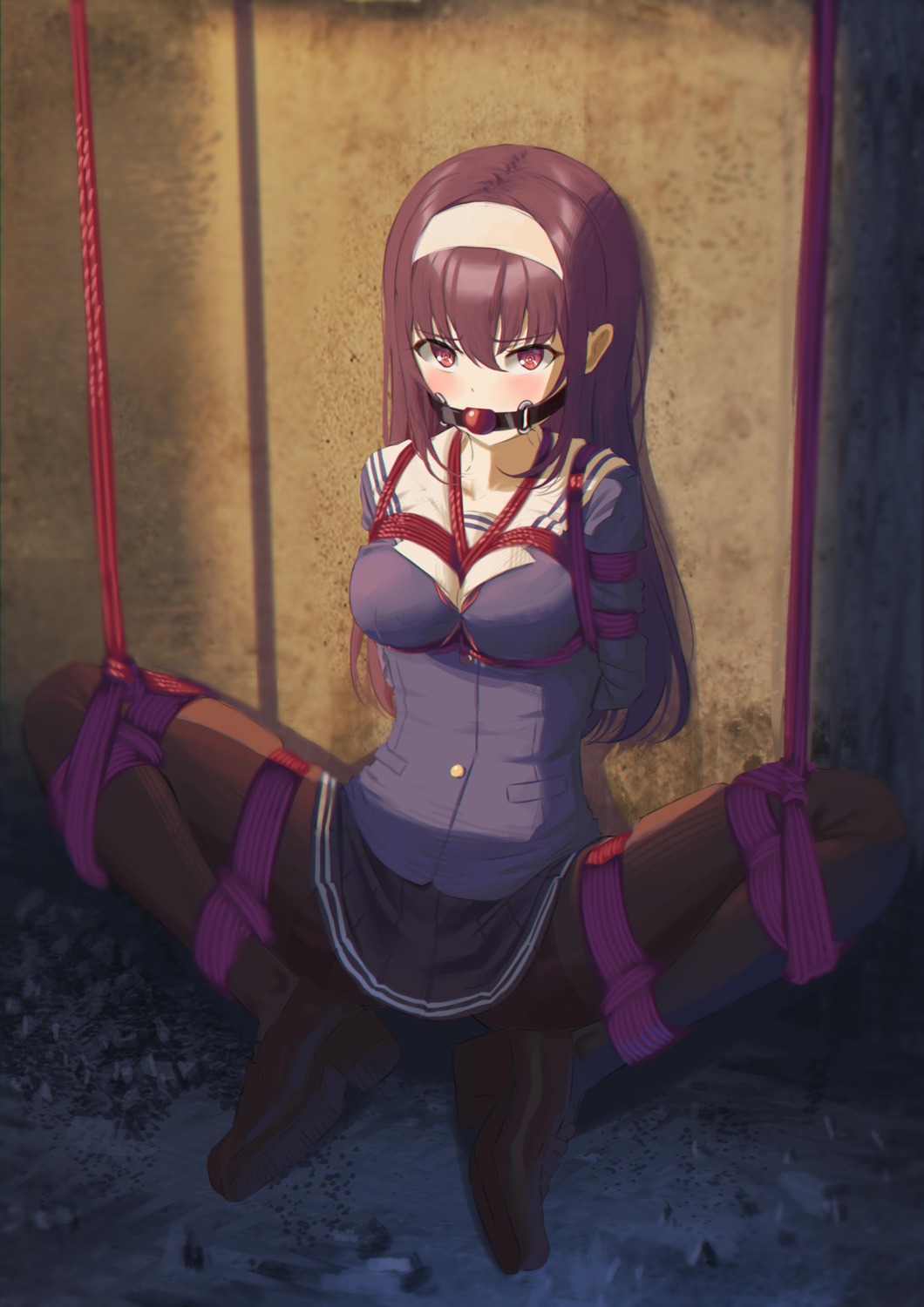 bondage cailin020 kasumigaoka_utaha pantyhose saenai_heroine_no_sodatekata seifuku