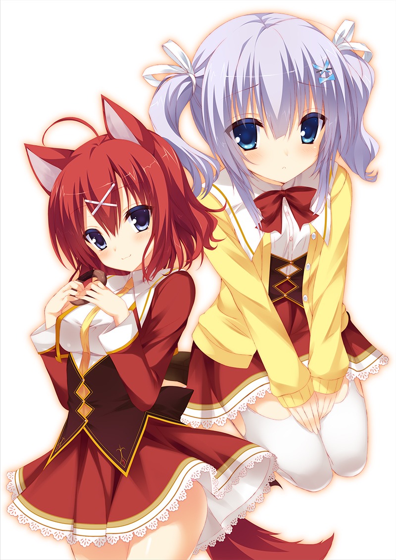 amairo_islenauts animal_ears any masaki_gaillard seifuku shiraga_airi tail