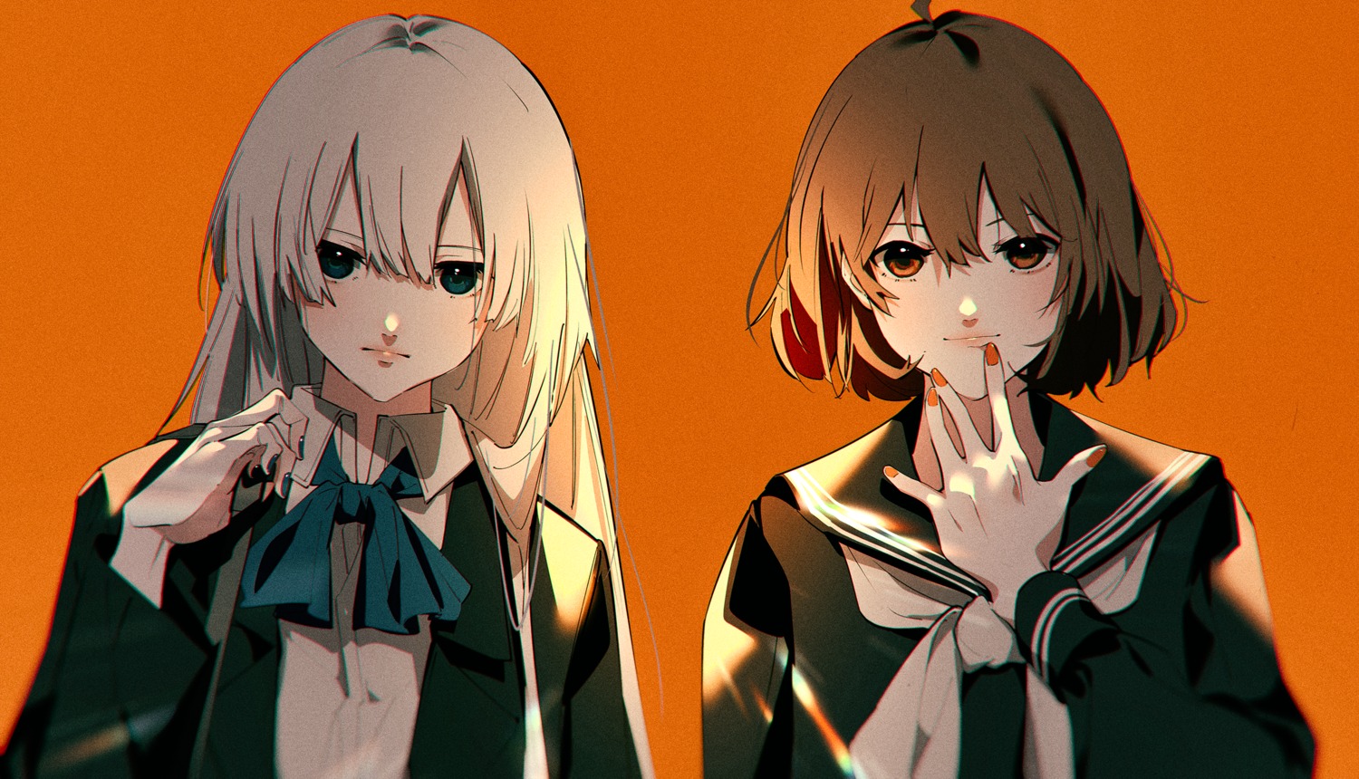 kasuka_(vesperbell) seifuku shiomi_(lowrise) vesperbell yomi_(vesperbell)