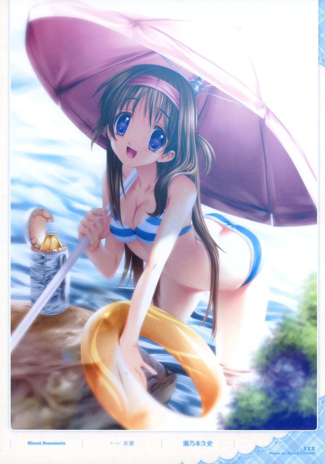 bikini cleavage senomoto_hisashi swimsuits